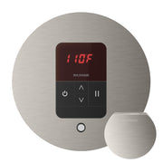 Mr. Steam MSITEMPORD-BN iTempo Round Steam Shower Control in Brushed Nickel