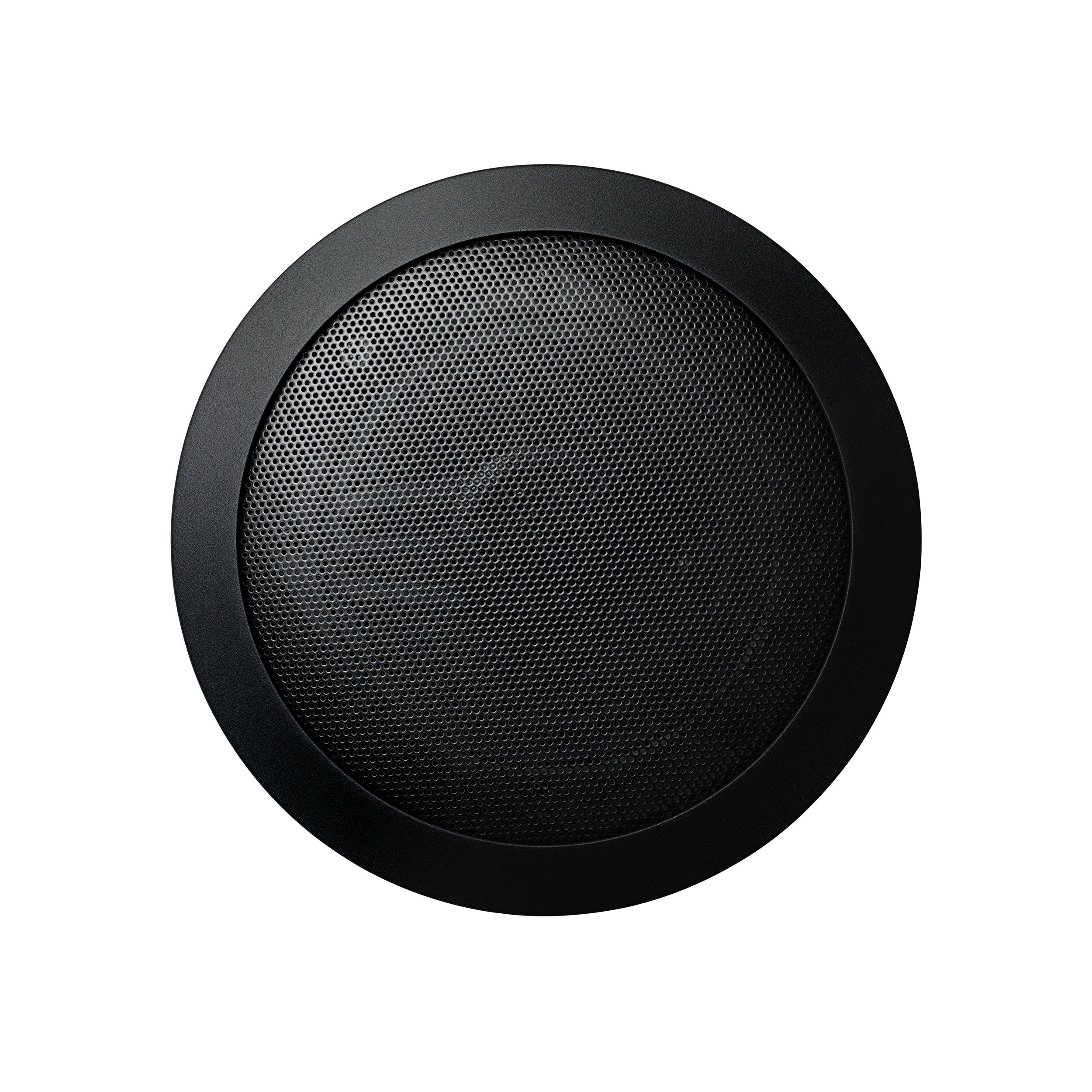 Mr. Steam MSSPEAKERSRD-BK MusicTherapy Round Audio Speakers With Powerful Bass In Black