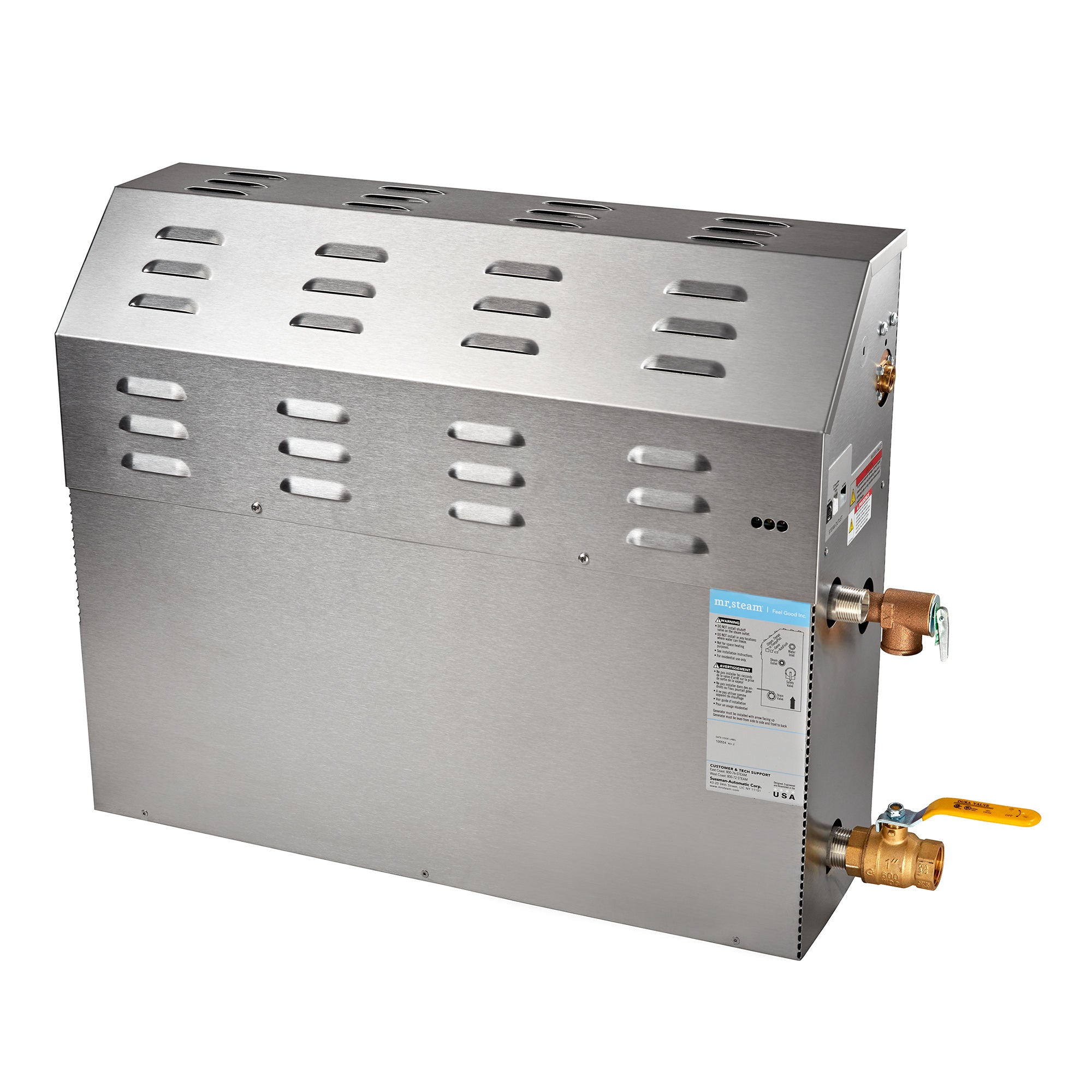 Mr. Steam MS Max 24 kW (24000 W) Steam Shower Generator of 240 Volt & 1-Phase