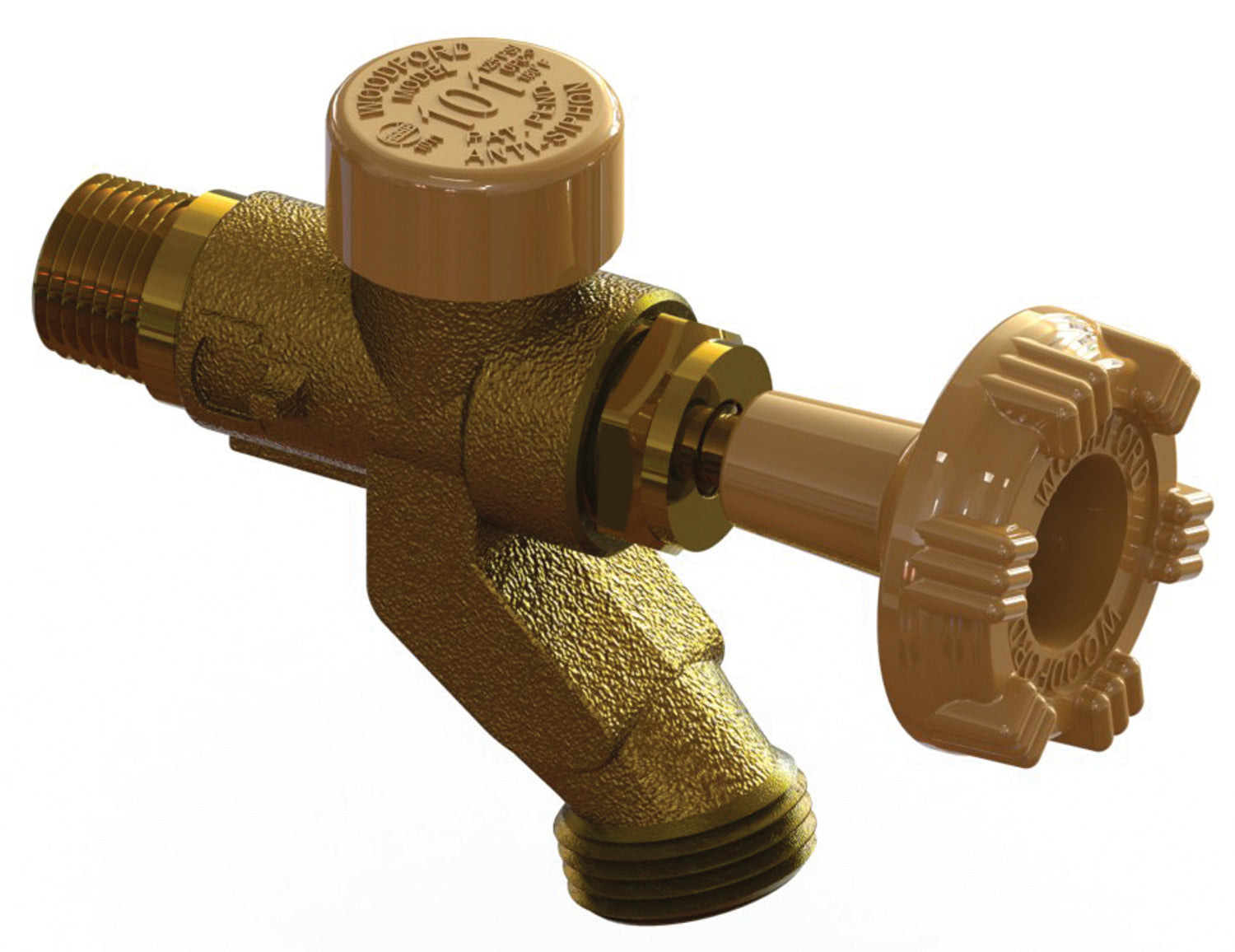 Woodford Anti-Siphon Wall Faucet for Mild Climates - 101P