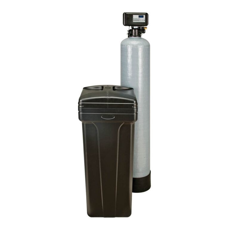 Sterling Water Treatment NES-1-S Water Softener, 30,000 Grain Capacity, 3/4 in Inlet, Metered Demand Regeneration System