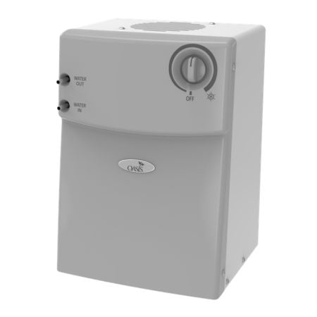 Oasis International R1P Remote Drinking Water Chiller: Stainless Steel