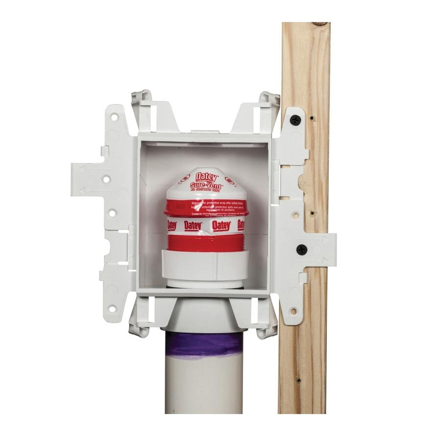 Oatey 37981 MODA SureVent Air Admittance Valve Box with 160 Branch 24 Stack DFU