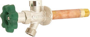 Prier 22 in. Anti-Siphon Quarter Turn Wall Faucet With Soft Grip Handle With 1/2 in. PEX Inlet