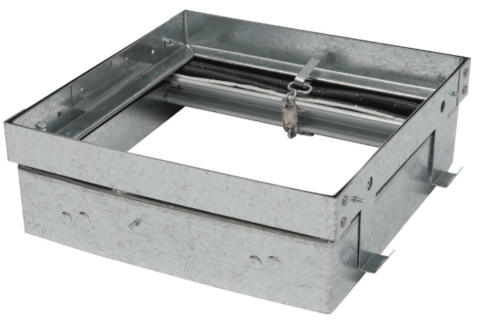 Panasonic FlexDamper Ceiling Radiation Damper for Combustible and Non-Combustible Assemblies; for WhisperGreen Select, WhisperCeilingDC, WhisperSenseDC, WhisperFitDC, WhisperValueDC - PC-RD05C5