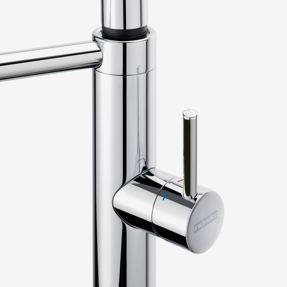 Franke Pescara Single Handle Semi-Pro Kitchen Faucet - Polished Chrome
