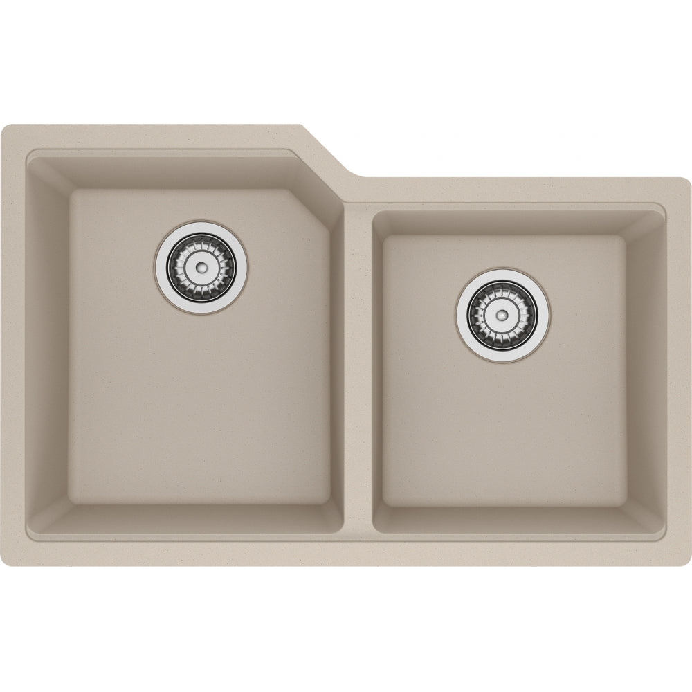 Franke MGC2031U-9CHAN Urban Undermount Granite Champagne Double Bowl Sink