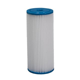 Sterling Water Treatment PP Series 4.5 inch by 20 inch Polyester Pleated Sediment Cartridge, 20 Micron Rating - Case of 9 - PPJ2020-9