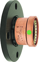 Viega ProPress 2-1/2" Flange x Press Adapter Flange in Copper - 20853