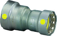 Viega MegaPressG Press Reducer in Carbon Steel, Zinc-Nickel Coating - 25956