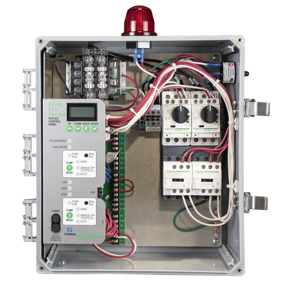 Zoeller Pumps Single Phase Duplex Pump Control Panel