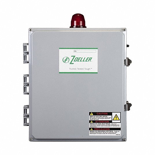 Zoeller Pumps Single Phase Duplex Pump Control Panel