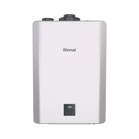 Rinnai RX Series 11.1 GPM 199,000 BTU Indoor Outdoor Condensing Tankless Water Heater with Integrated Pump - RXP199IN
