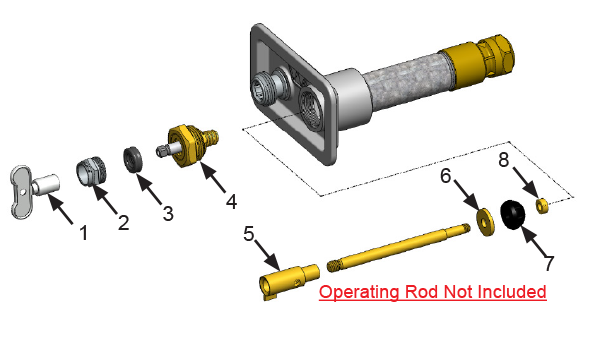 Woodford RK-70 Comprehensive Repair Kit Freezeless Wall Hydrant