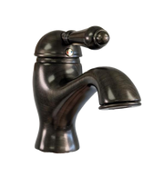 CLOSEOUT ROHL Viaggio 1.2 GPM Single Hole Bathroom Faucet with Pop-Up Drain - Old Iron