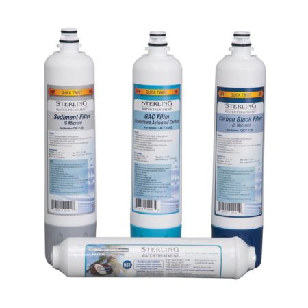 Sterling Water Treatment QC Series Reverse Osmosis Filter Replacement for QCRO-50, QCRO-PUMP - ROQC-B