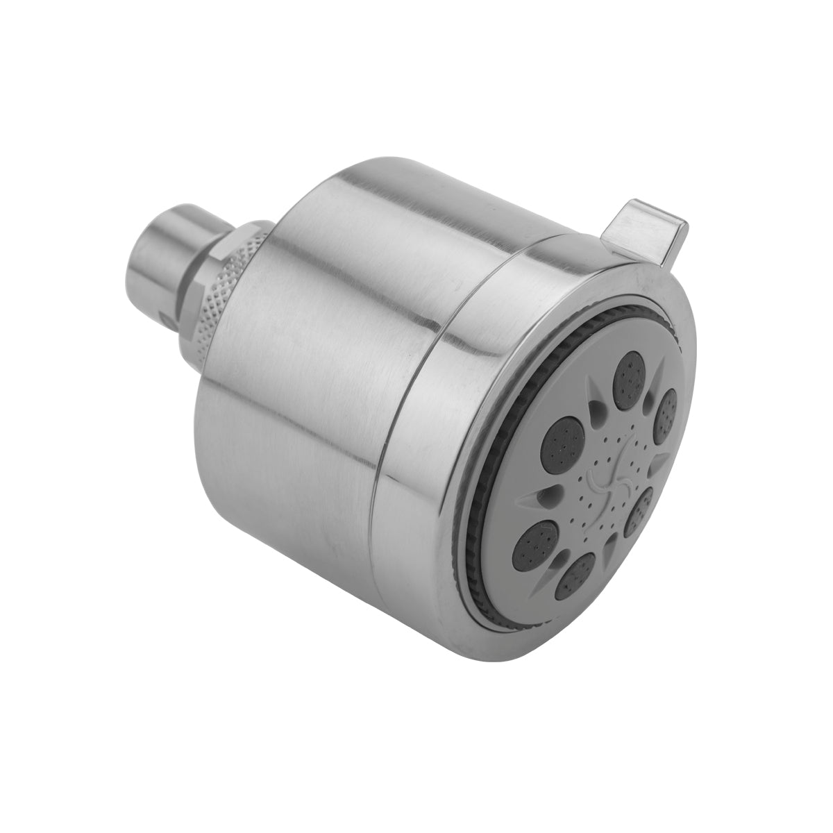 Jaclo Cylindrica 5 Power Spray Shower Head - 1.5 GPM in Satin Gold Finish