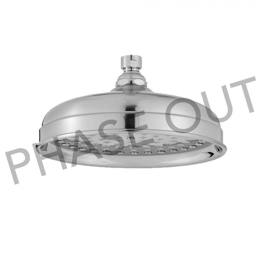 Jaclo Lorenzo Rainhead in Polished Chrome - S185-PCH