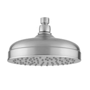 Jaclo 8" Extra Velocity Traditional Rain Machine in Satin Gold - S308XV-SG