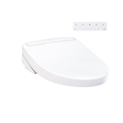Toto S5 Washlet with Remote - Elongated in Cotton White