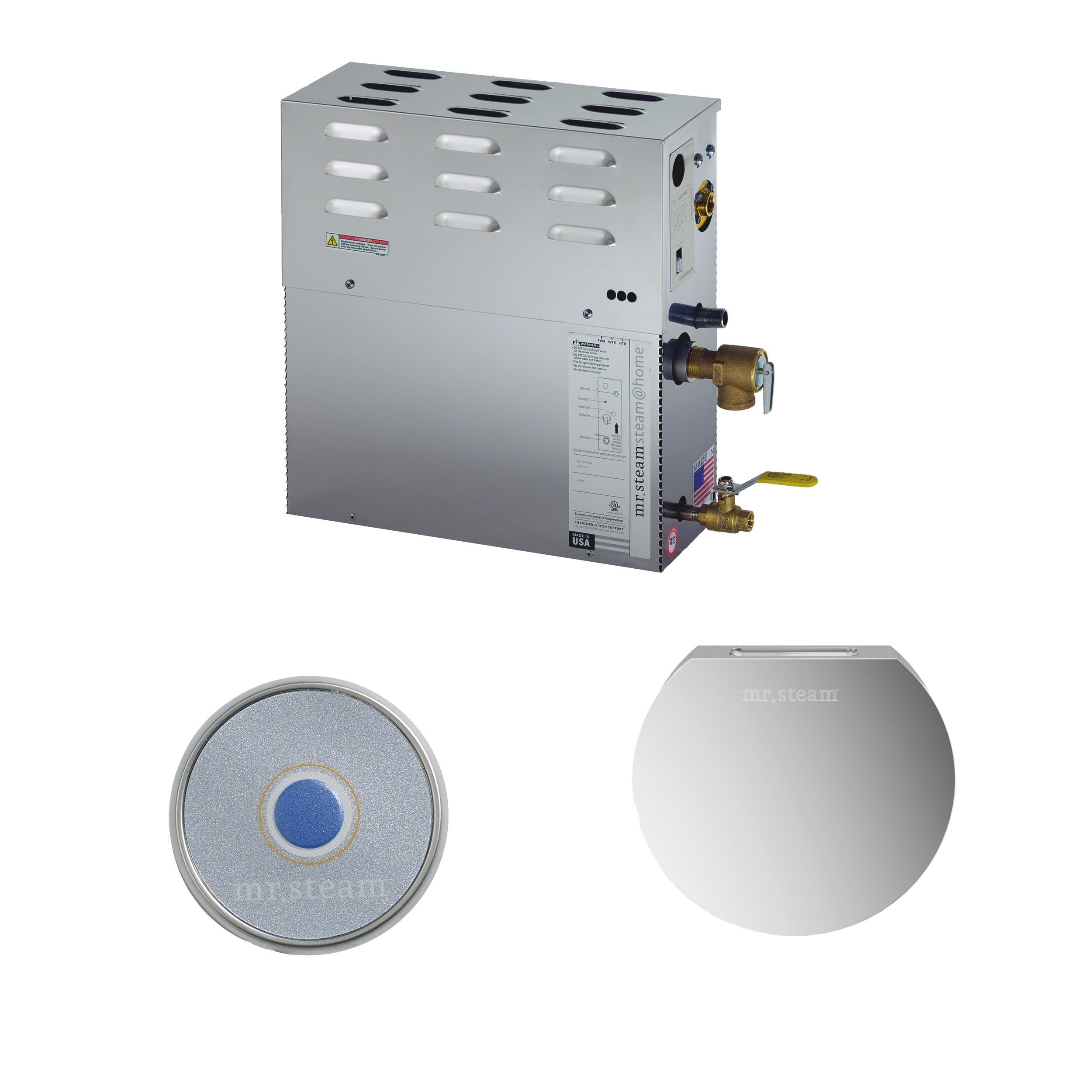 Mr. Steam Steam@Home 3 kW (3000 W) Steam Shower Generator of 240 Volt & 1-Phase