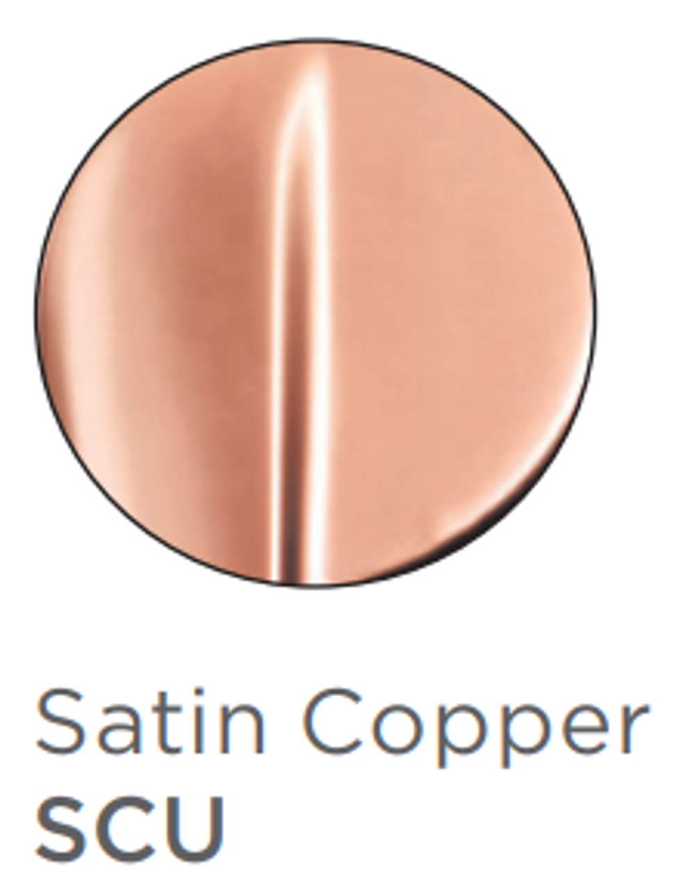 Jaclo Ambra Shower Head in Satin Copper Finish