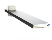 Panasonic Atmosphere Slim Lint Trap with white cylindrical collection cup and black ribbed filtering surface for stackable dr
