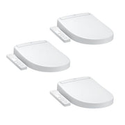 Toto S2 Washlet with Remote - Round in Cotton White - 3 pack