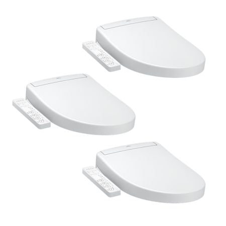 Toto S2 Washlet with Remote - Elongated in Cotton White - 3 pack