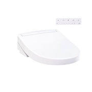 Toto S5 Washlet with Remote - Round in Cotton White