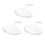 Toto S5 Washlet with Remote - Round in Cotton White - 3 pack