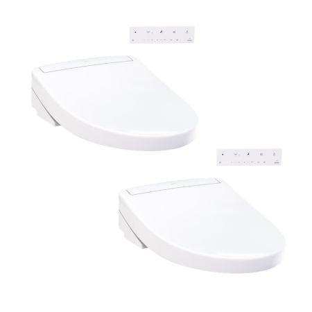Toto S5 Washlet with Remote - Elongated in Cotton White - 2 pack