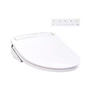 TOTO KS6 Elongated Bidet Seat in Cotton White