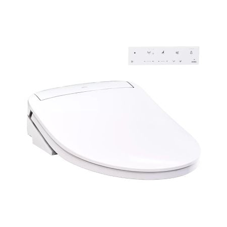 TOTO KS6 Elongated Bidet Seat in Cotton White