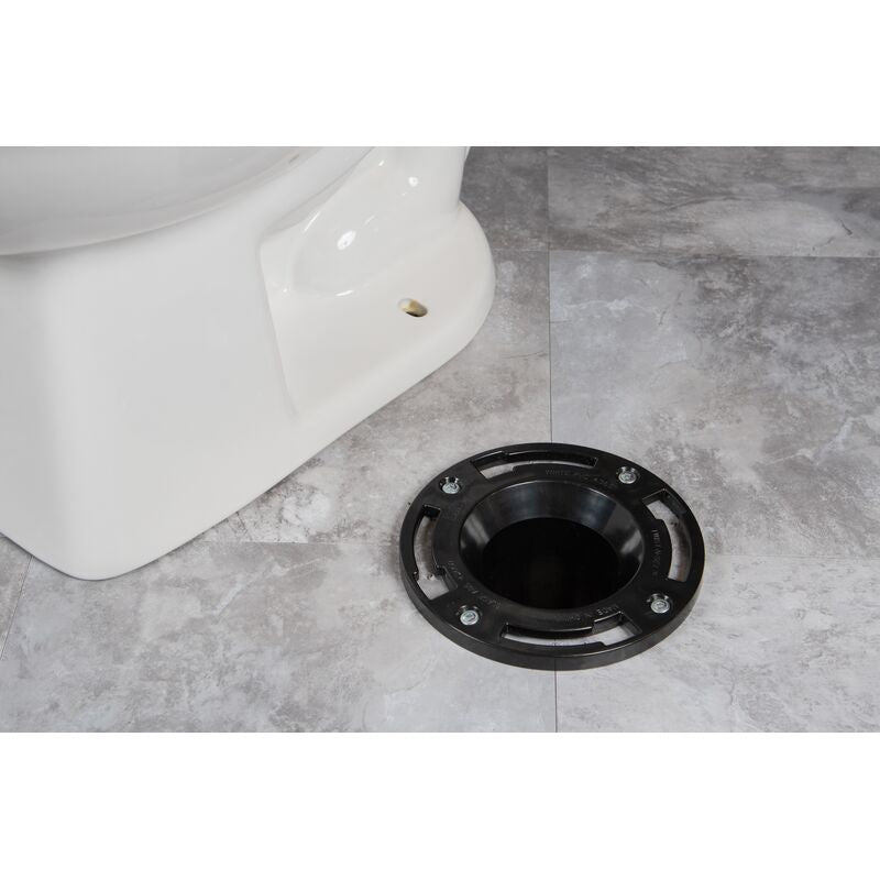 Oatey 4 in Cast Iron Twist-N-Set Closet Flange - Cast Iron