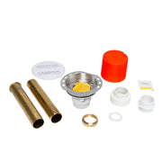 Oatey PVC Freestanding Tub Drain Kit with Stainless Steel Flange - FTD5135