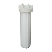 Sterling Water Treatment 3/4" White Housing & Cap, 20", w/ Wrench - HL34