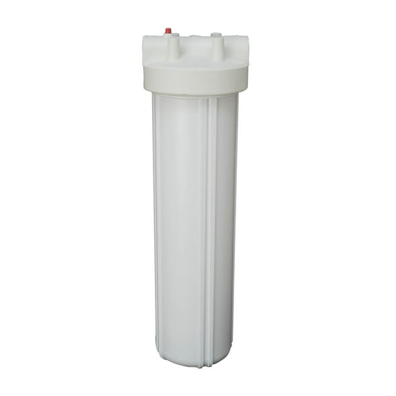 Sterling Water Treatment 3/4" White Housing & Cap, 20", w/ Wrench - HL34