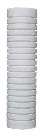 Sterling Water Treatment GB Series 2.5 inch x 10 inch Grooved Poly-Bonded 20 Micron Filter Cartridge - GB1020