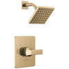 Delta Velum 1.75 GPM Single Function Square Shower Trim Package