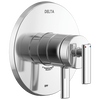 Delta Altado Monitor 14 Series Dual Function Pressure Balance Trim with Volume Control
