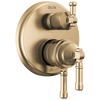 Delta Broderick 17 Series Pressure Balance Trim w/ Volume Control & 6-Function Diverter