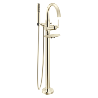 Delta Bonacci Floor Mounted Tub Filler with Diverter & Hand Shower
