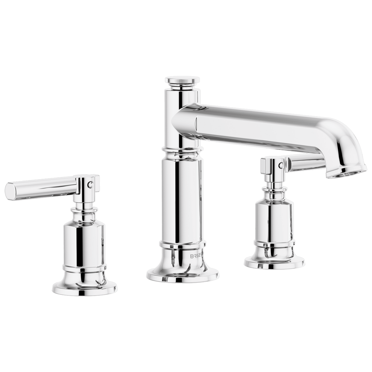 Brizo Invari Roman Tub Faucet - Less Handles in Luxe Nickel - T67376-NKLHP