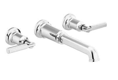 Delta Invari Two-Handle Wall Mount Tub Filler - Less Handles