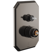 Delta Beauclere Thermostatic Valve Trim w/ Volume Control & 3-Function Diverter