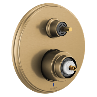 Delta Invari Pressure Balance Trim w/ 3-Function Diverter - Less Handles