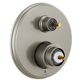 Delta Invari Pressure Balance Trim w/ 3-Function Diverter - Less Handles