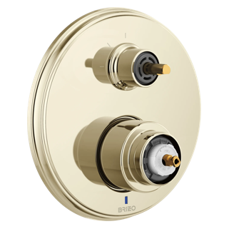 Delta Invari Pressure Balance Trim w/ 3-Function Diverter - Less Handles