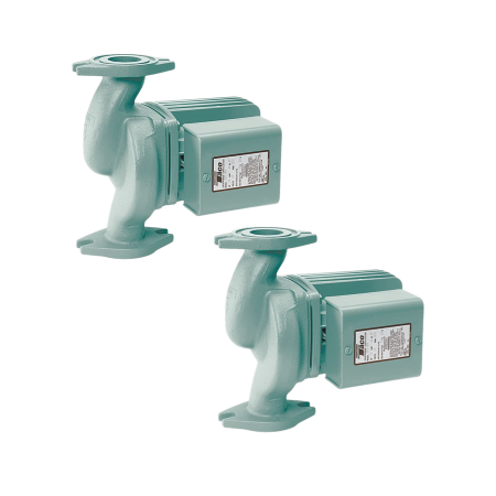 Taco 0010-F3 1/8 HP - Circulator Pump - Cast Iron - Flange - 2 Pack